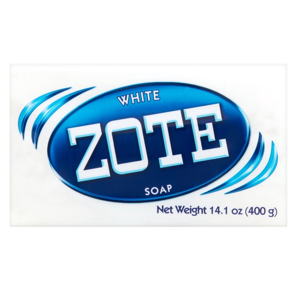 Jabon ZOTE blanco 2 soap bars Zote white Soap Bar 14.1 oz (400g)
